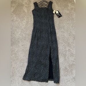Filene's Extreme A Line Dress With Slit 11/12